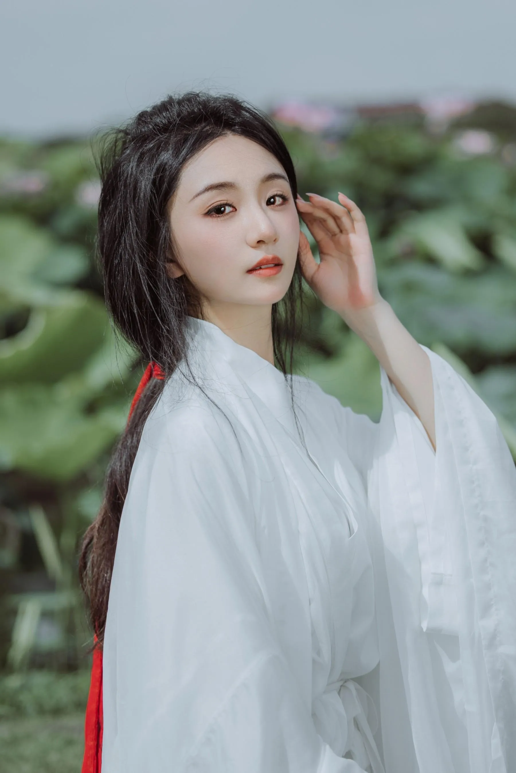 [YITUYU艺图语]2022.08.06 荷花 柒苡安 [23P]插图1